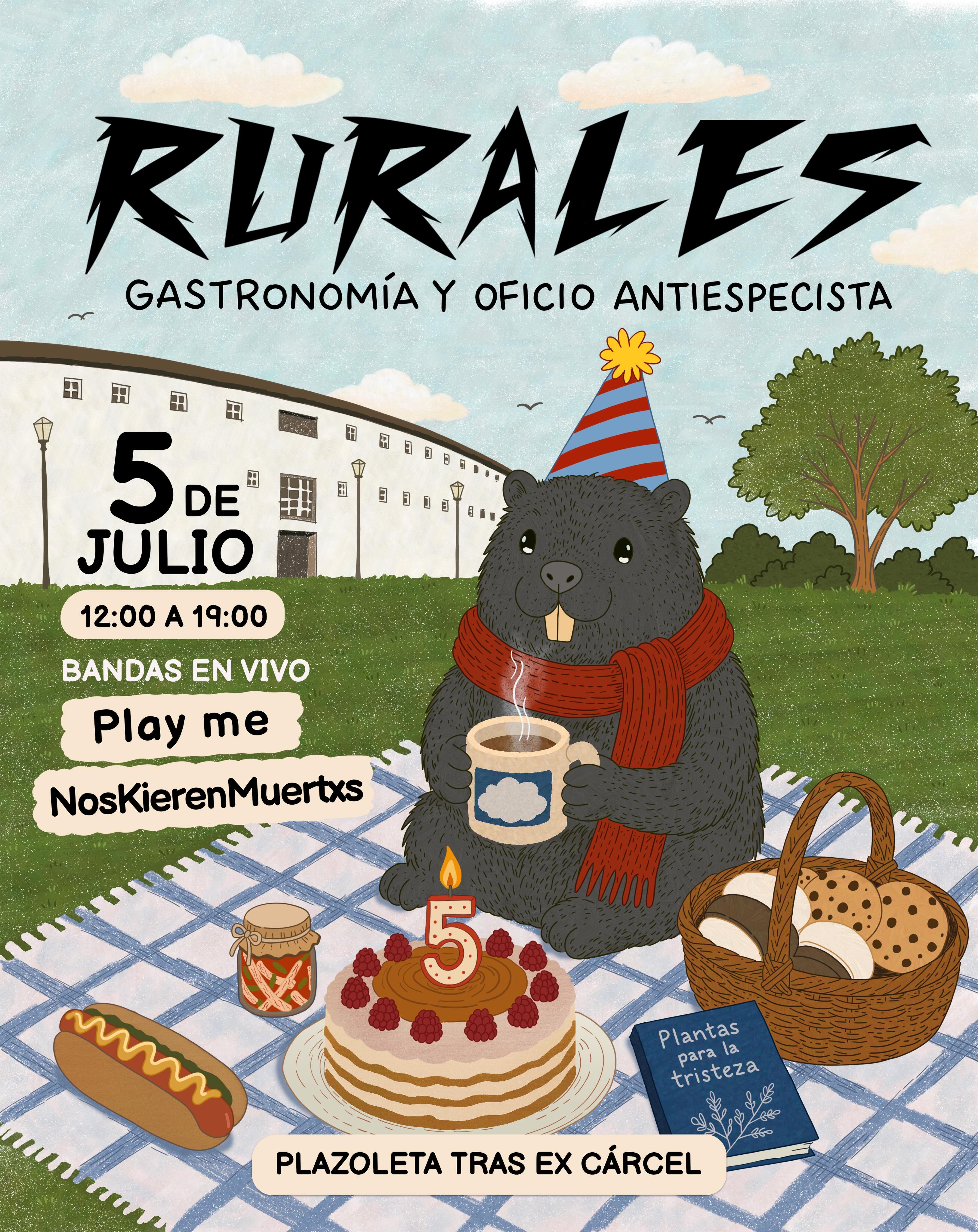 NUESTRO CUMPLEAÑOS n* 5 - Feria Antiespecista