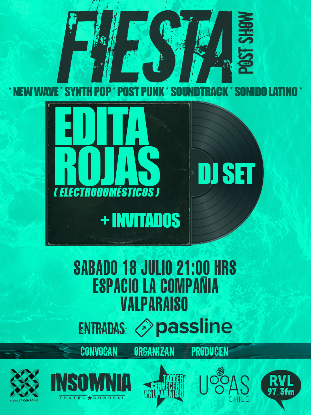 Fiesta post show Edita Rojas Dj set