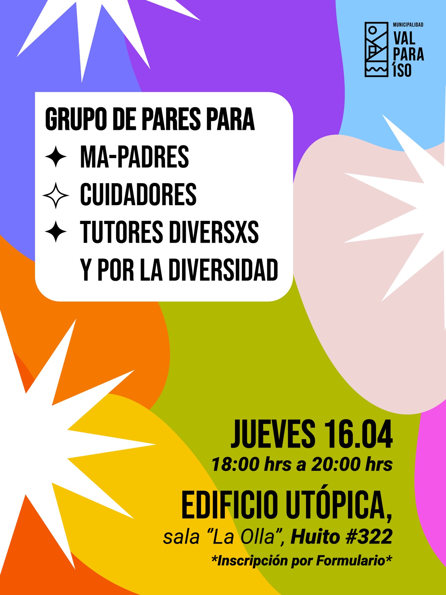 Grupo de Pares para Madres, Padres y Cuidadores/as LGBT+